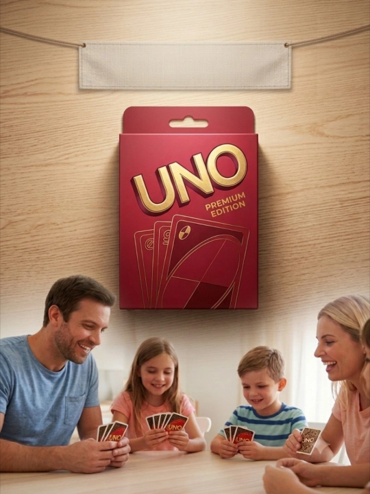 Настольная игра UNO — классическая карточная игра для всей семьи - 