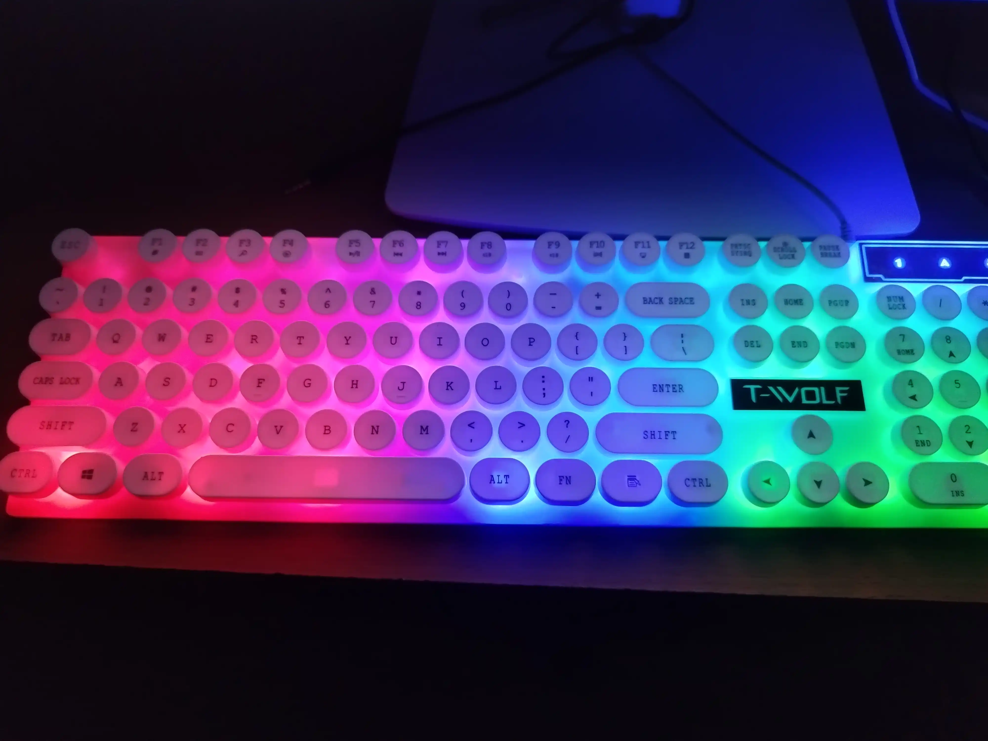 RGB клавиатура, проводная/беспроводная, механические варианты, комплект клавиатура+мышь