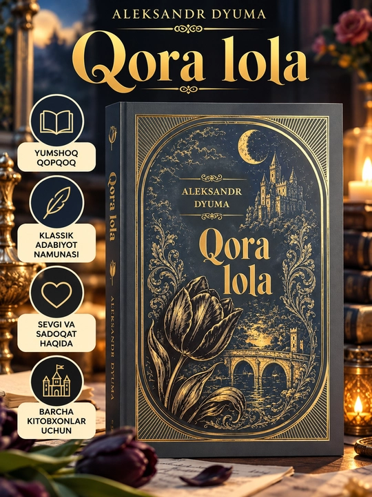 Qora lola, Aleksandr Dyuma - 