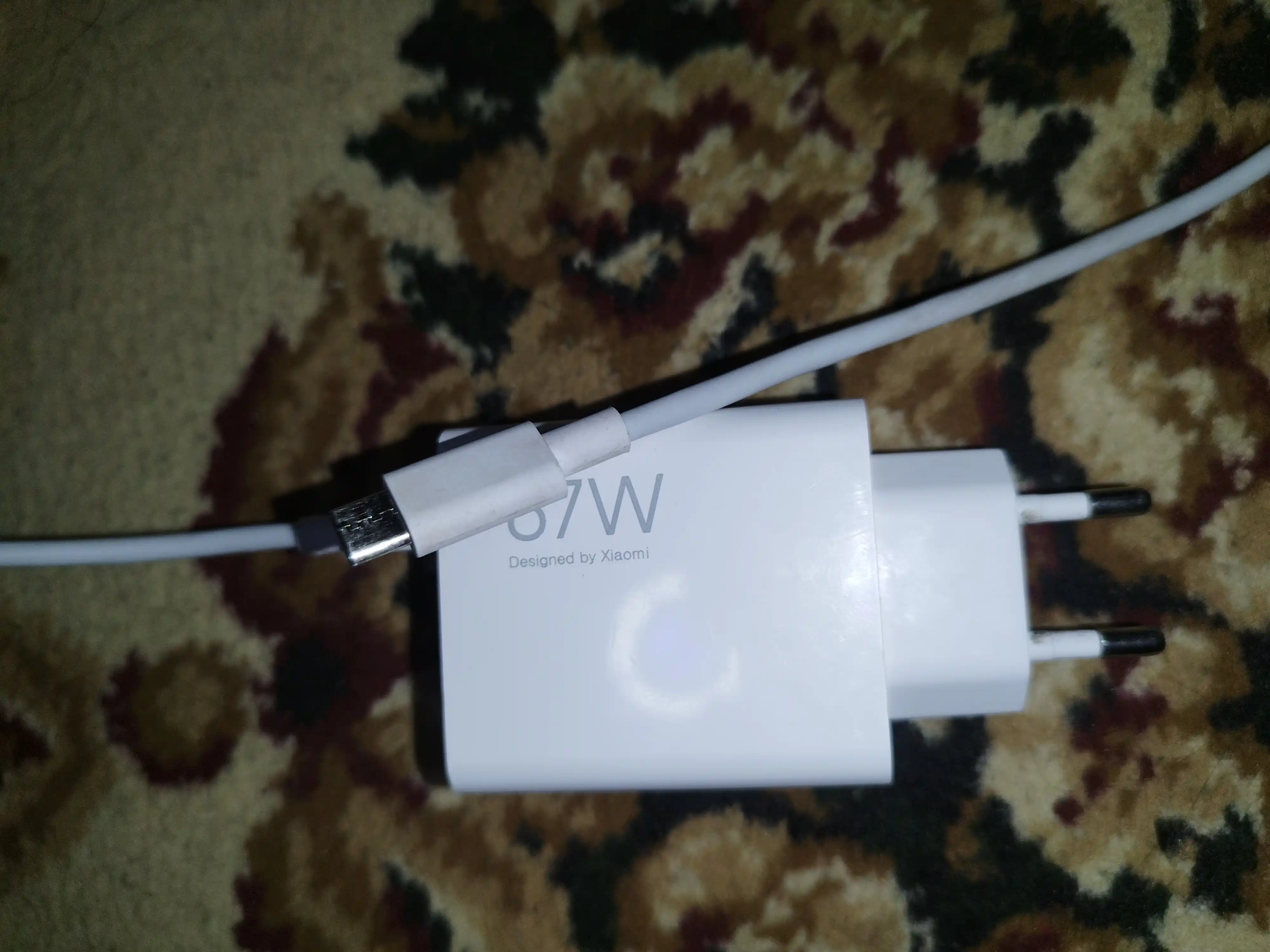 Xiaomi Turbo Tezkor Zaryadlovchi 67W USB kabel bilan