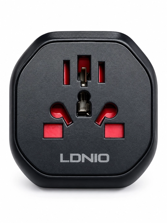 LDNIO Z7 2500W Универсальный адаптер, качественный дорожный переходник