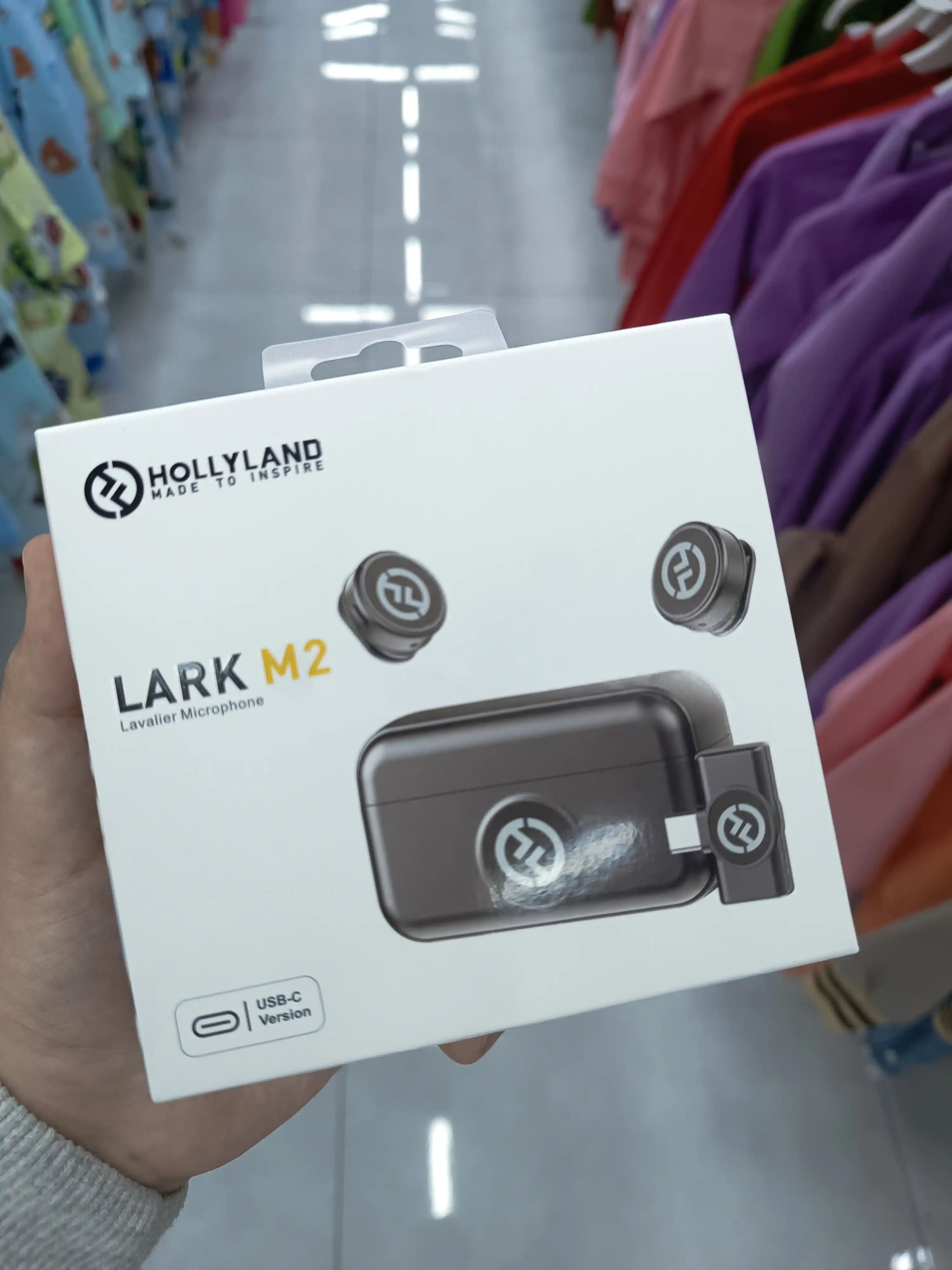 Simsiz professional ilmoqli mikrofon (USB-C)