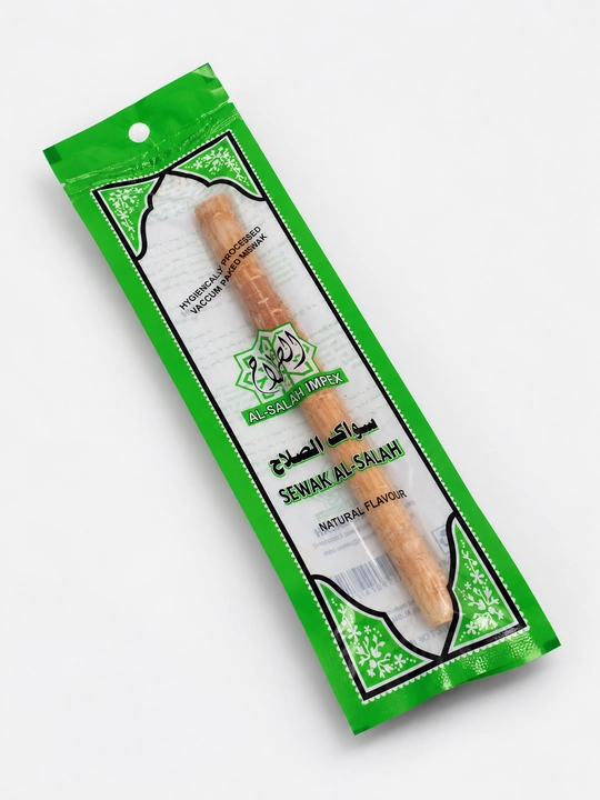 Tabiiy oqartiruvchi tish cho'tkasi Misvok Sewak Al-Hadya tishni oqartiradi, mustahkamlaydi