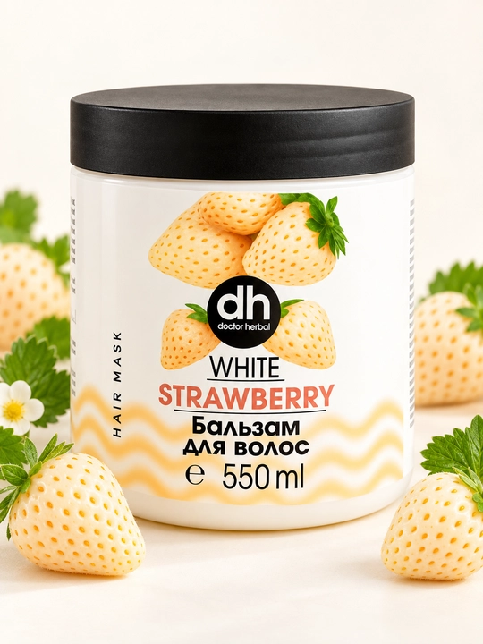 Бальзам для волос Doctor Herbal Black Barry, 550 мл,  1000 мл - 