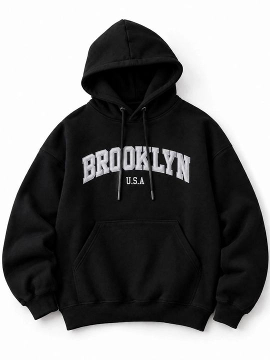 Оверсайз худи, Мужское худи, Худи с капюшоном, Худи Brooklyn - 