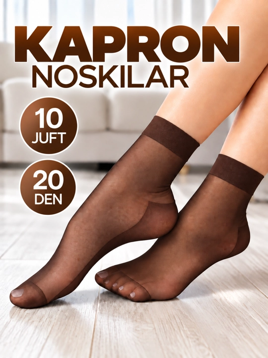 Kapron paypoqlar to‘plami 10 juft - 