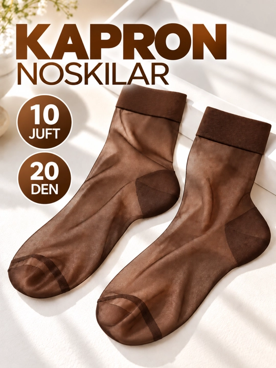 Kapron paypoqlar to‘plami 10 juft