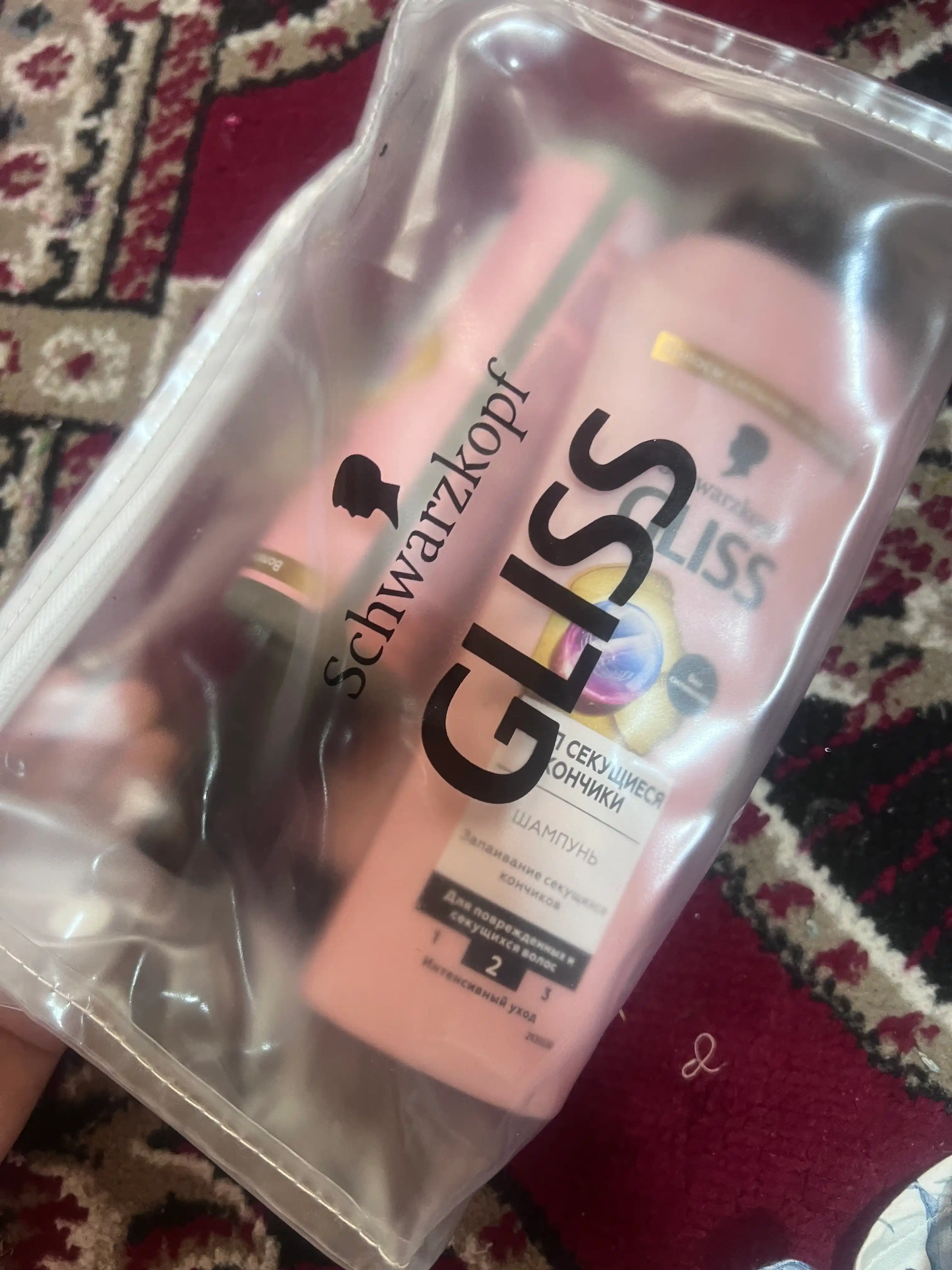 Набор для волос Gliss (шампунь, бальзам, кондиционер)