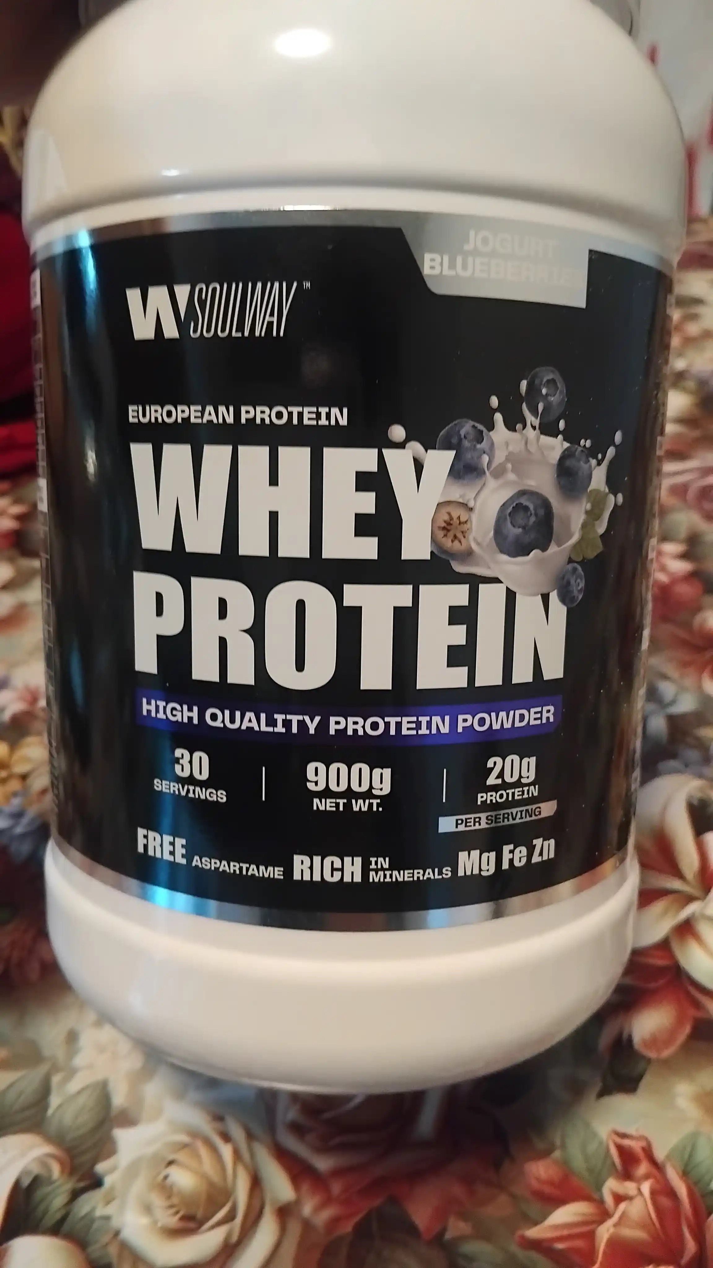 Protein Whey zardobli, Soul Way, Halal, ozish uchun sport ozuqasi