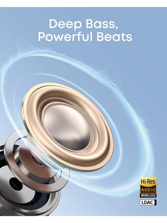 Soundcore C50i by Anker simsiz quloqchinlari, Open-Ear, Bluetooth, IP55, qora
