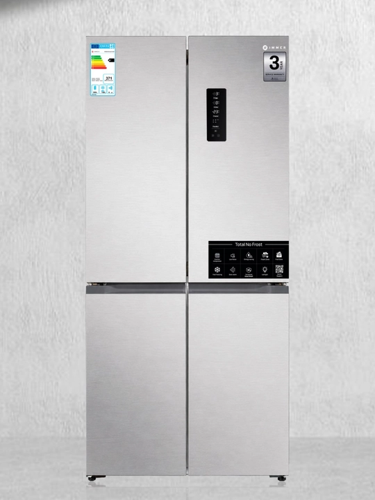Холодильник IMMER INOX, 418Л, многодверный, двухкамерный, AI Inventer, No Frost