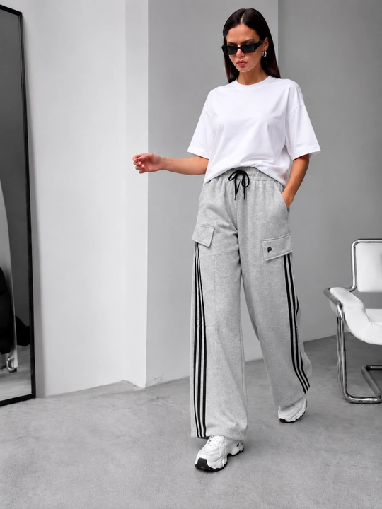 Ayollar shalvari, sport shim, triko, keng shim, jogger, baggy, oversize, ayollar kiyimi