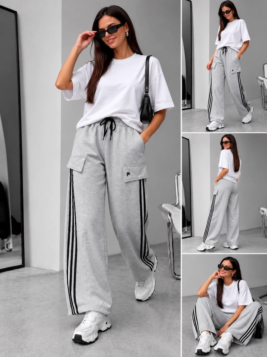 Ayollar shalvari, sport shim, triko, keng shim, jogger, baggy, oversize, ayollar kiyimi