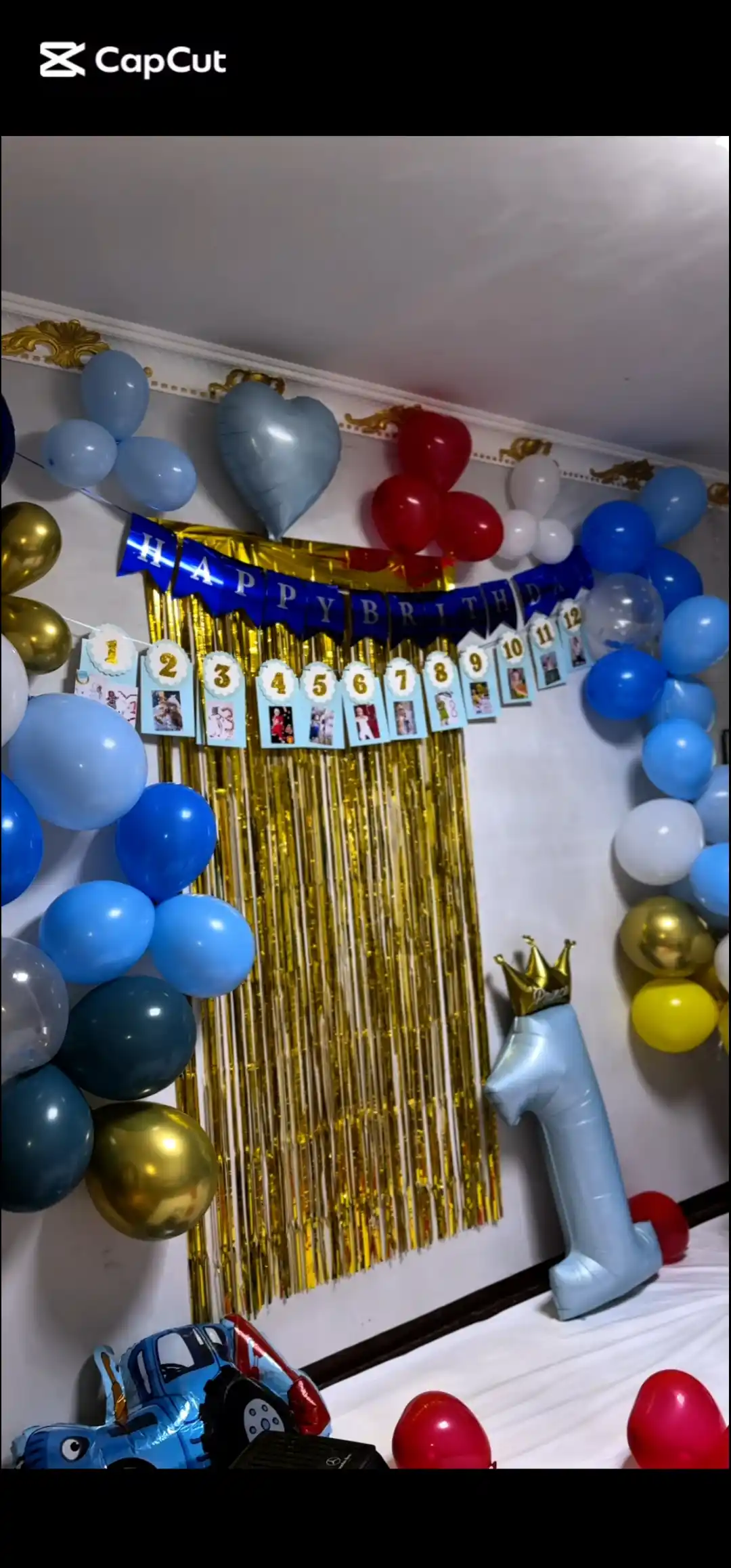 Гирлянда Happy Birthday баннер для украшения дня рождения, декор для праздника