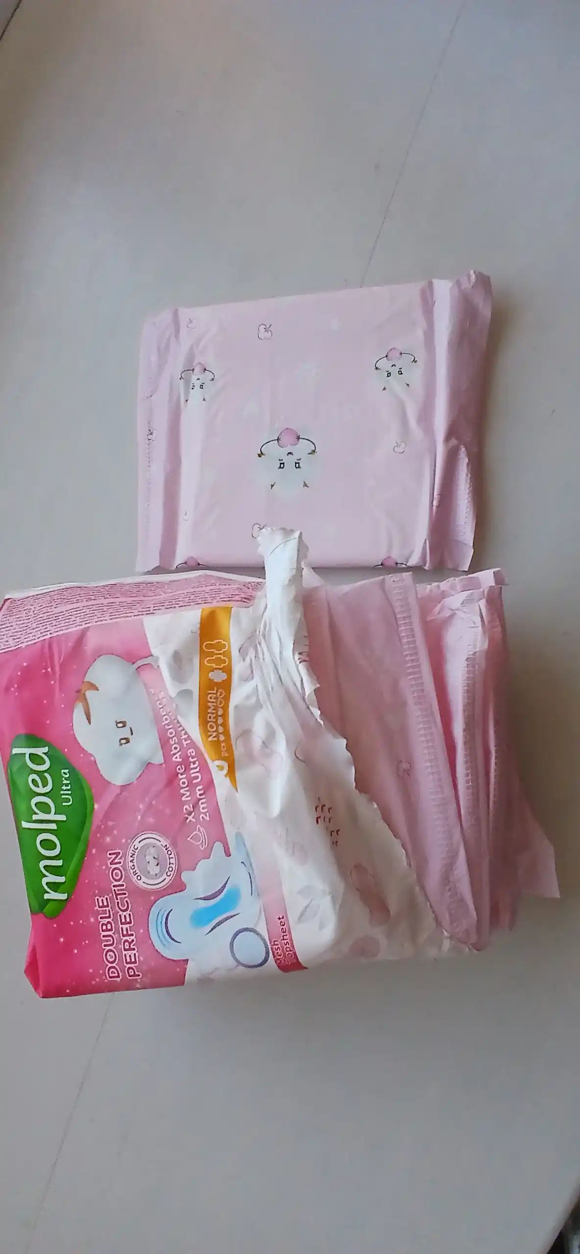 Gigienik prokladkalar Molped Ultra Normal, 4 tomchi 10 dona