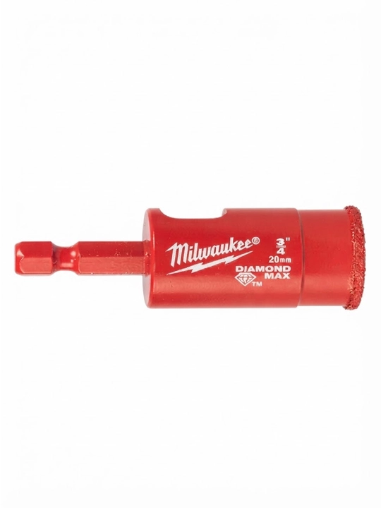 Milwaukee Diamond Plus olmosli parma uchi, 20 mm (1 dona) 4932498348