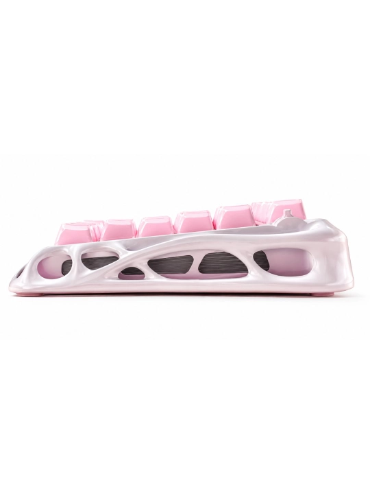Mexanik klaviatura Gravastar Mercury K1 Sakura Pink, 75%, 8000 mA·soat, RGB