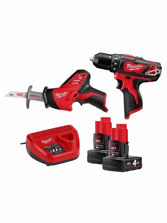 Milwaukee M12 BPP2B-402B asboblar to'plami