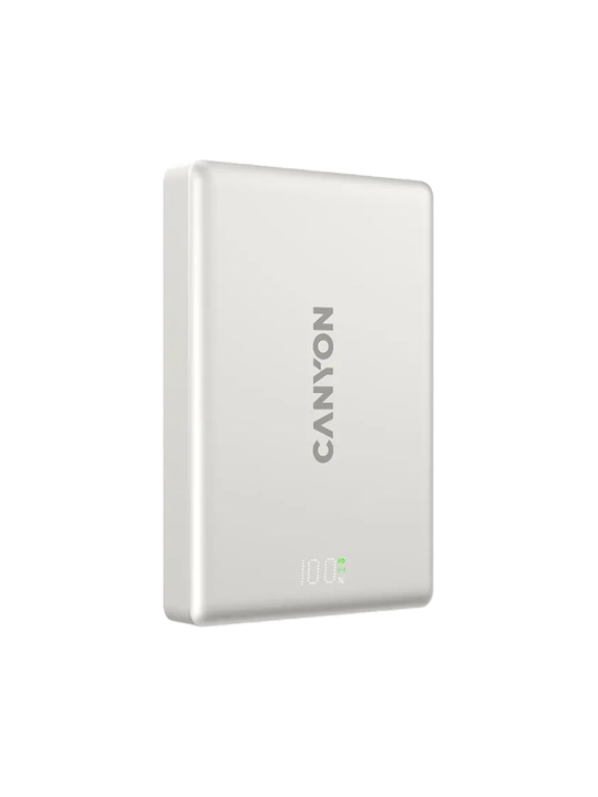 Внешний аккумулятор CANYON OnPower 511 PD20W, 10000 мАч, Magnetic Power Bank, USB-C - 