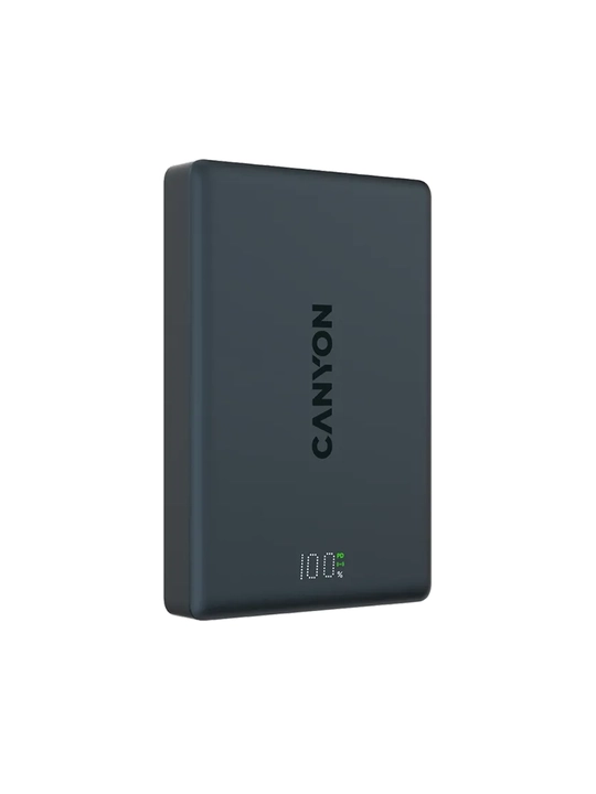 Внешний аккумулятор CANYON OnPower 511 PD20W, 10000 мАч, Magnetic Power Bank, USB-C - 