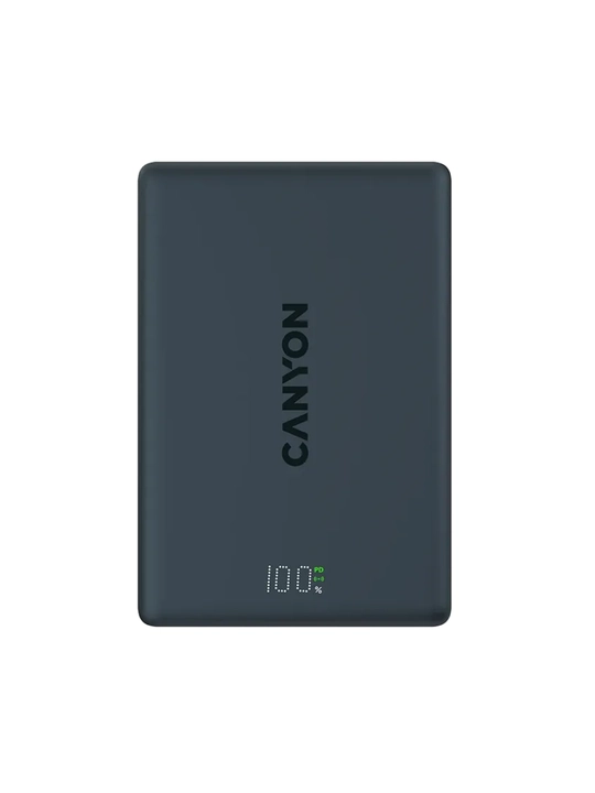 Внешний аккумулятор CANYON OnPower 511 PD20W, 10000 мАч, Magnetic Power Bank, USB-C