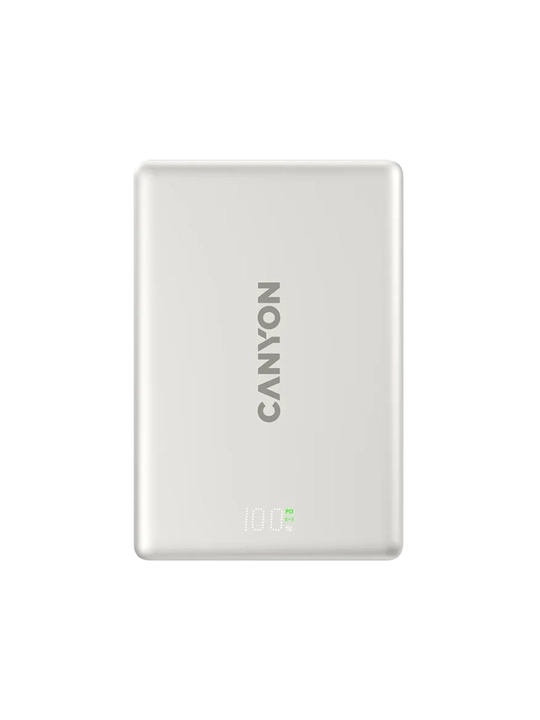 Внешний аккумулятор CANYON OnPower 511 PD20W, 10000 мАч, Magnetic Power Bank, USB-C
