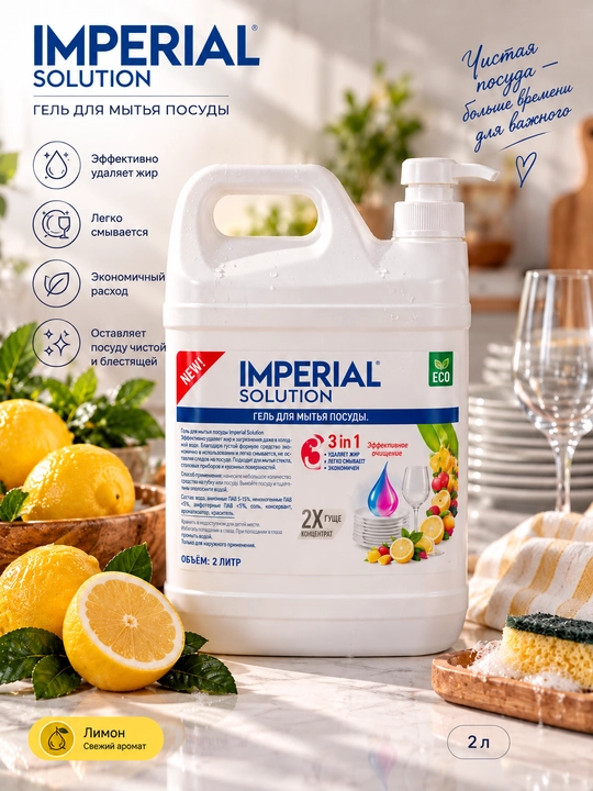 Imperial Solution idish yuvish geli, 2 l - 