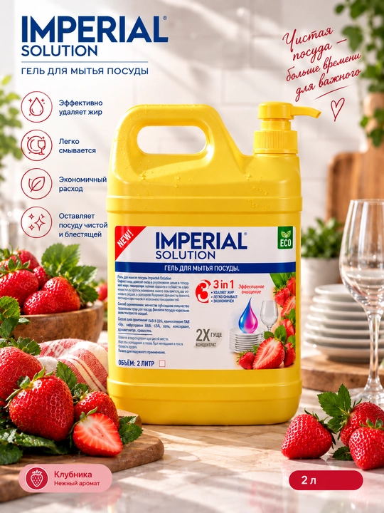 Imperial Solution idish yuvish geli, 2 l