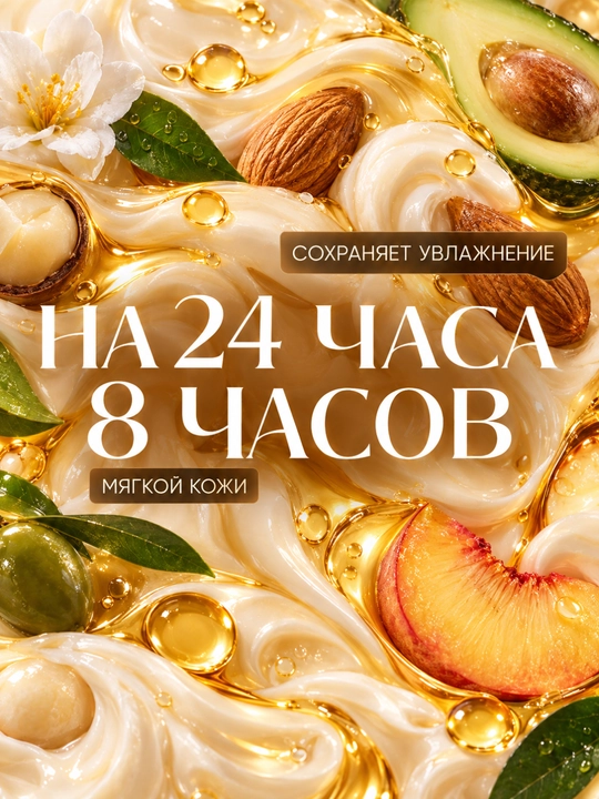 Крем-гель для душа, Витэкс, РОСКОШНЫЙ УХОД, 7 масел красоты изысканный, 500 мл