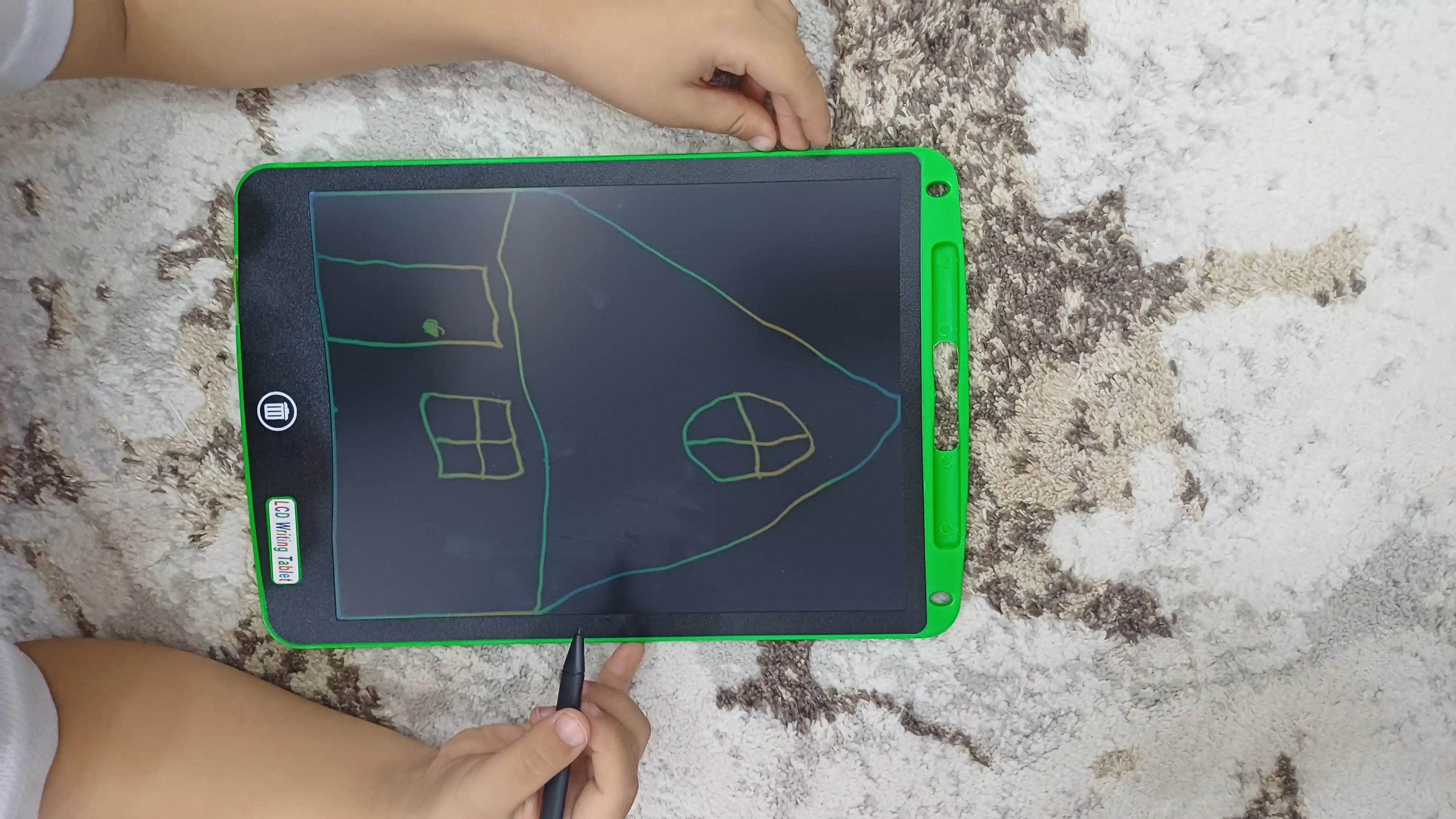 Детский графический LCD планшет для рисования, электронная доска, 8.5", 10