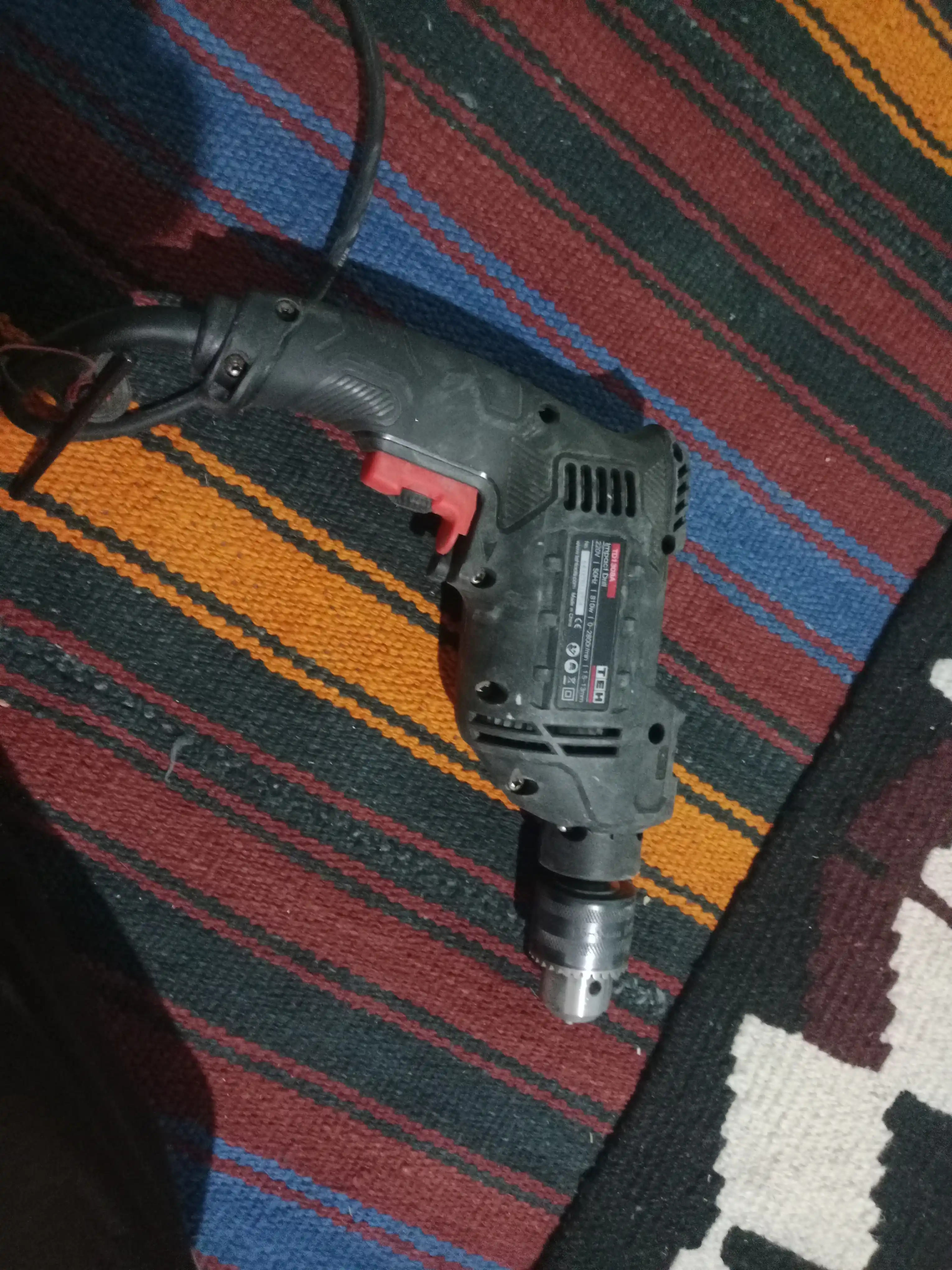 Zarbli drel TEH TD1308A, 810 Vt, 2800 ob/min, 41600 ud/min