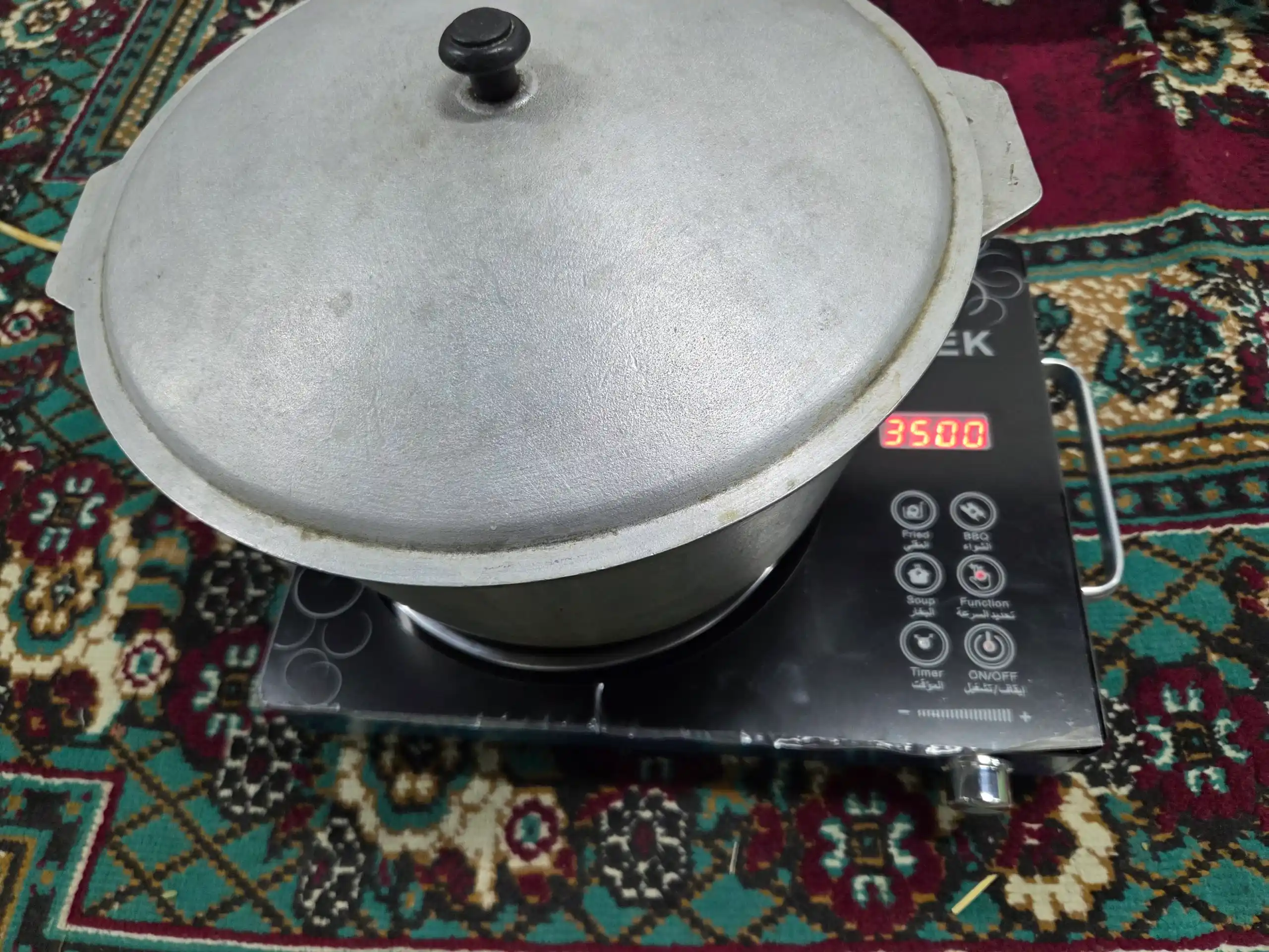 Индукционная плита VITEK, сенсорная, 3500 Вт, 4 режима, для дома и дачи