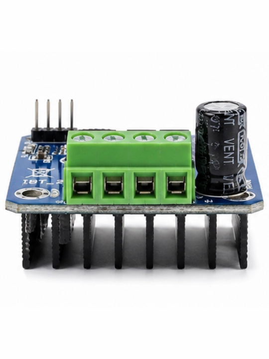 BTS7960 IBT-2 motor drayveri, 43A, 5.5–27 V, DC motorlar uchun H-ko‘prik