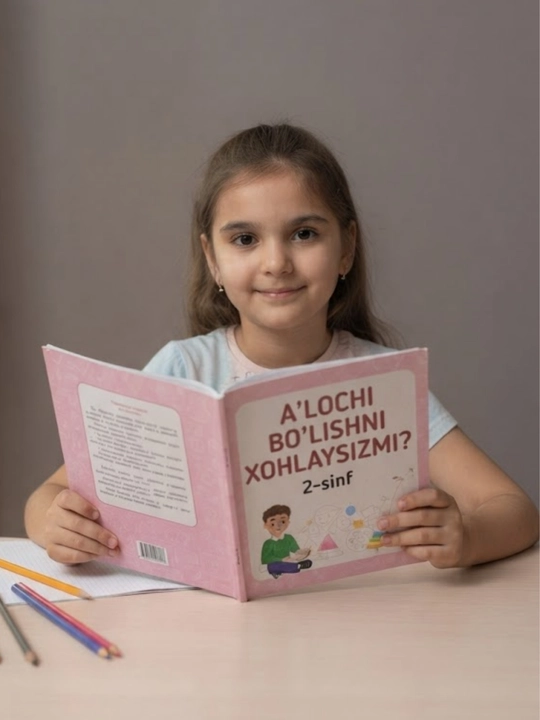 Учебное пособие для детей, азбука, математика и прописи