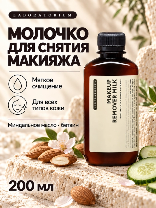 Мицеллярная вода или молочко для снятия макияжа Laboratorium - 