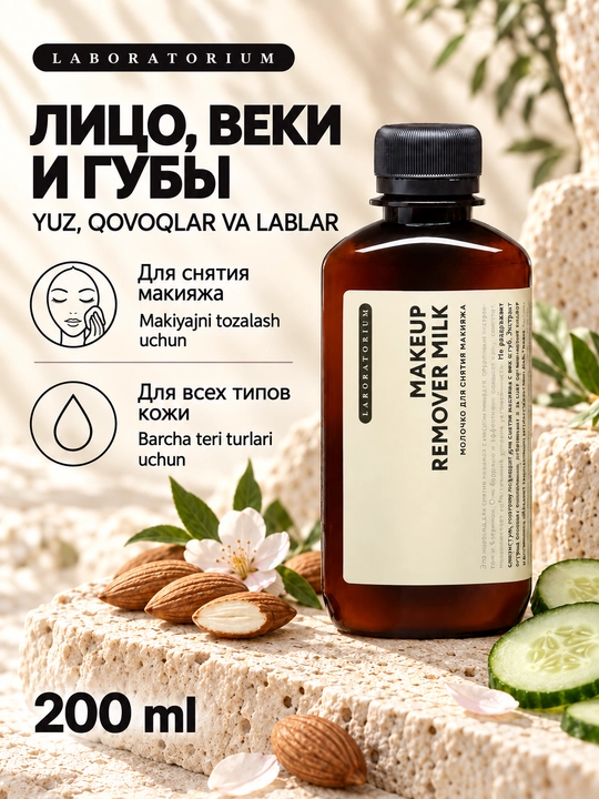 Мицеллярная вода или молочко для снятия макияжа Laboratorium