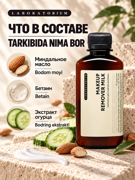 Мицеллярная вода или молочко для снятия макияжа Laboratorium