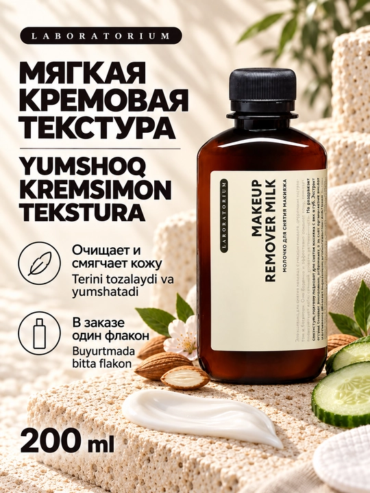 Мицеллярная вода или молочко для снятия макияжа Laboratorium