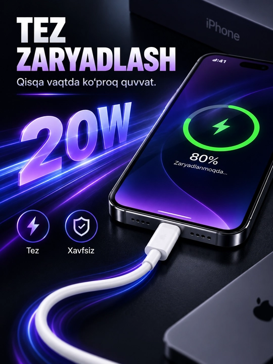 Кабель быстрой тел зарядки, зарядчик 220W