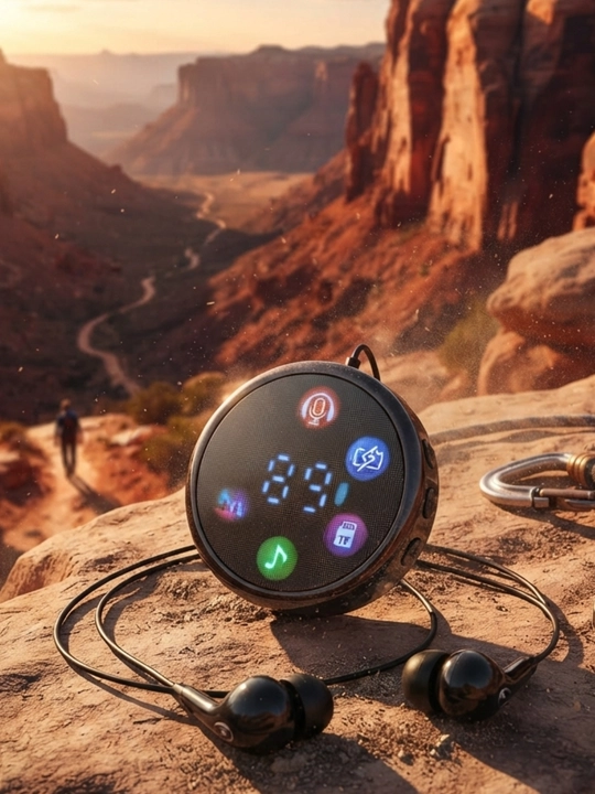 MP3 pleer — Bluetooth 5.4 simsiz quloqchin, TF karta qo‘llab-quvvatlash