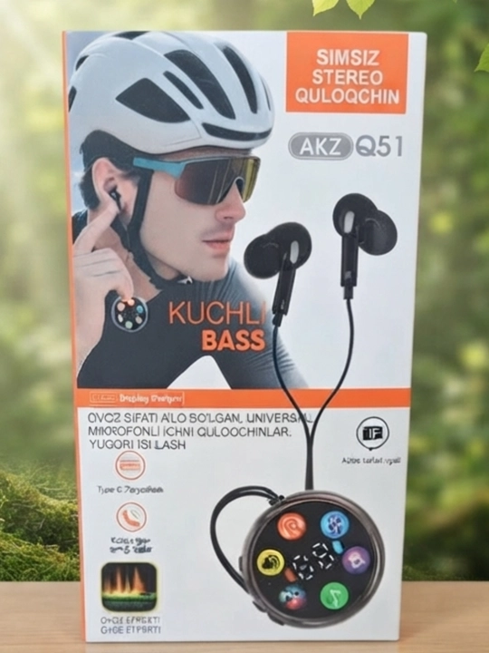 MP3 pleer — Bluetooth 5.4 simsiz quloqchin, TF karta qo‘llab-quvvatlash