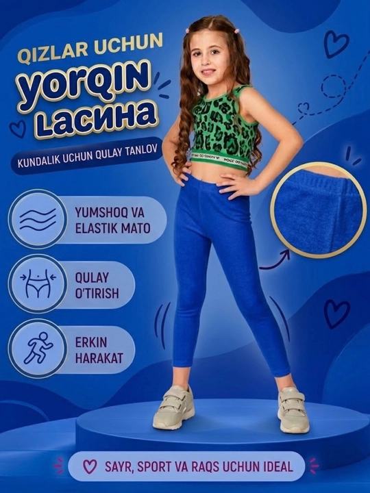 Qizlar uchun leginslar - 
