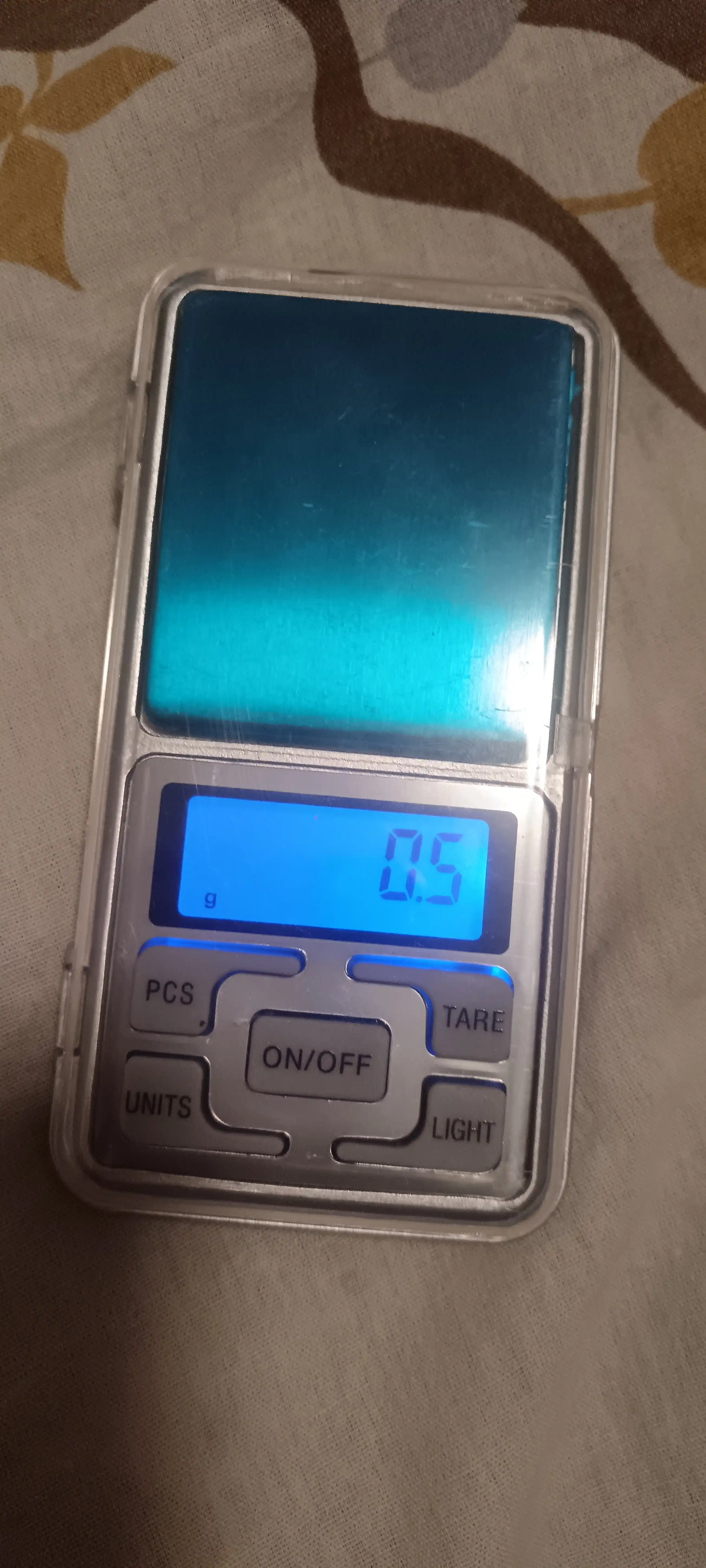 Elektron zargarlik tarozisi, batareykalar bilan, 500 gr
