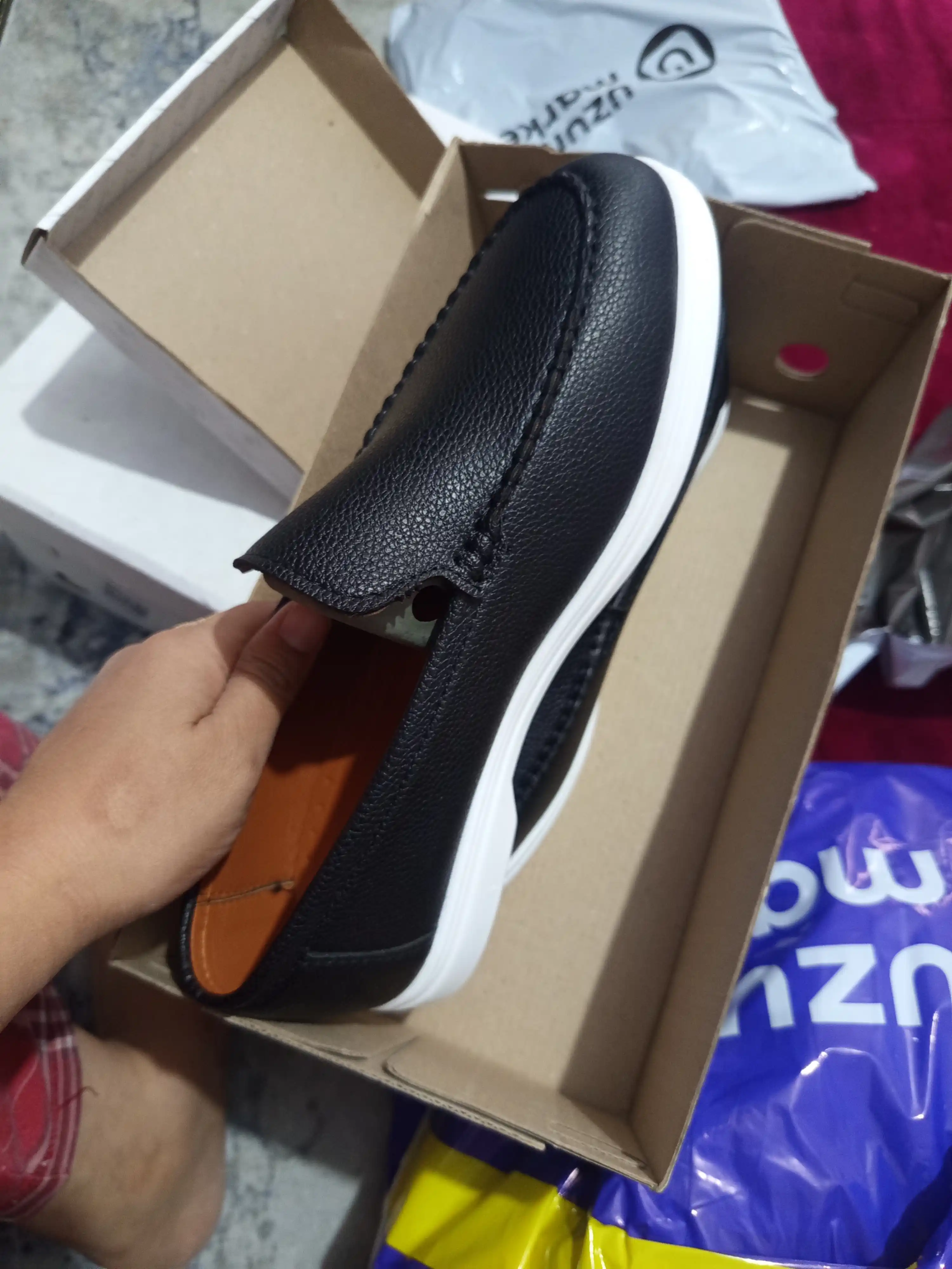 Loro Piana erkaklar loferlari, erkaklar mokasinlari, erkaklar poyabzali, yoz-kuz, 39-43-o‘lcham