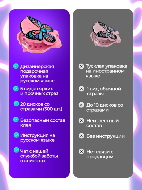 Стайлер для волос со стразами подарок девочке