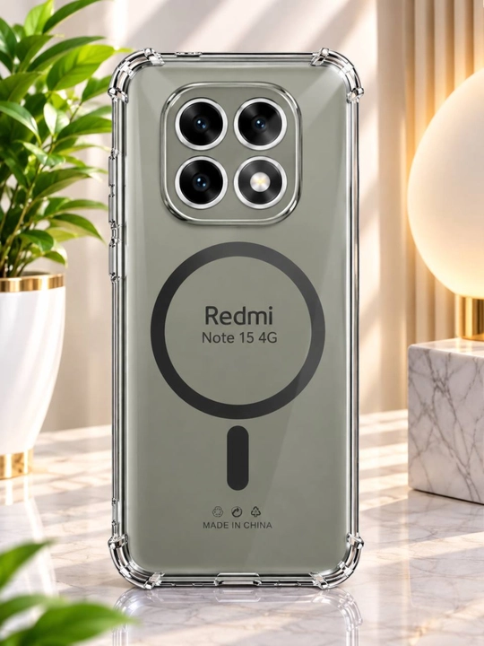 Прозрачный чехол для Redmi Note 15 4G - 