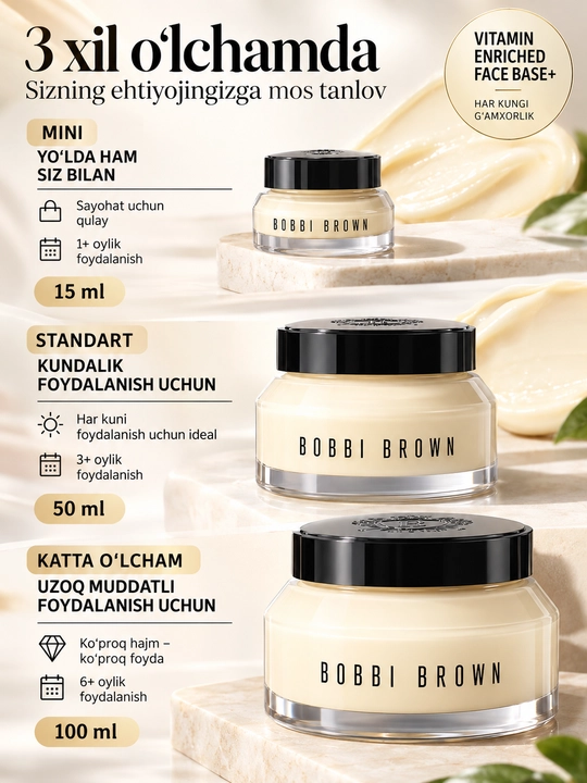 Bobbi Brown Vitamin Enriched bazasi