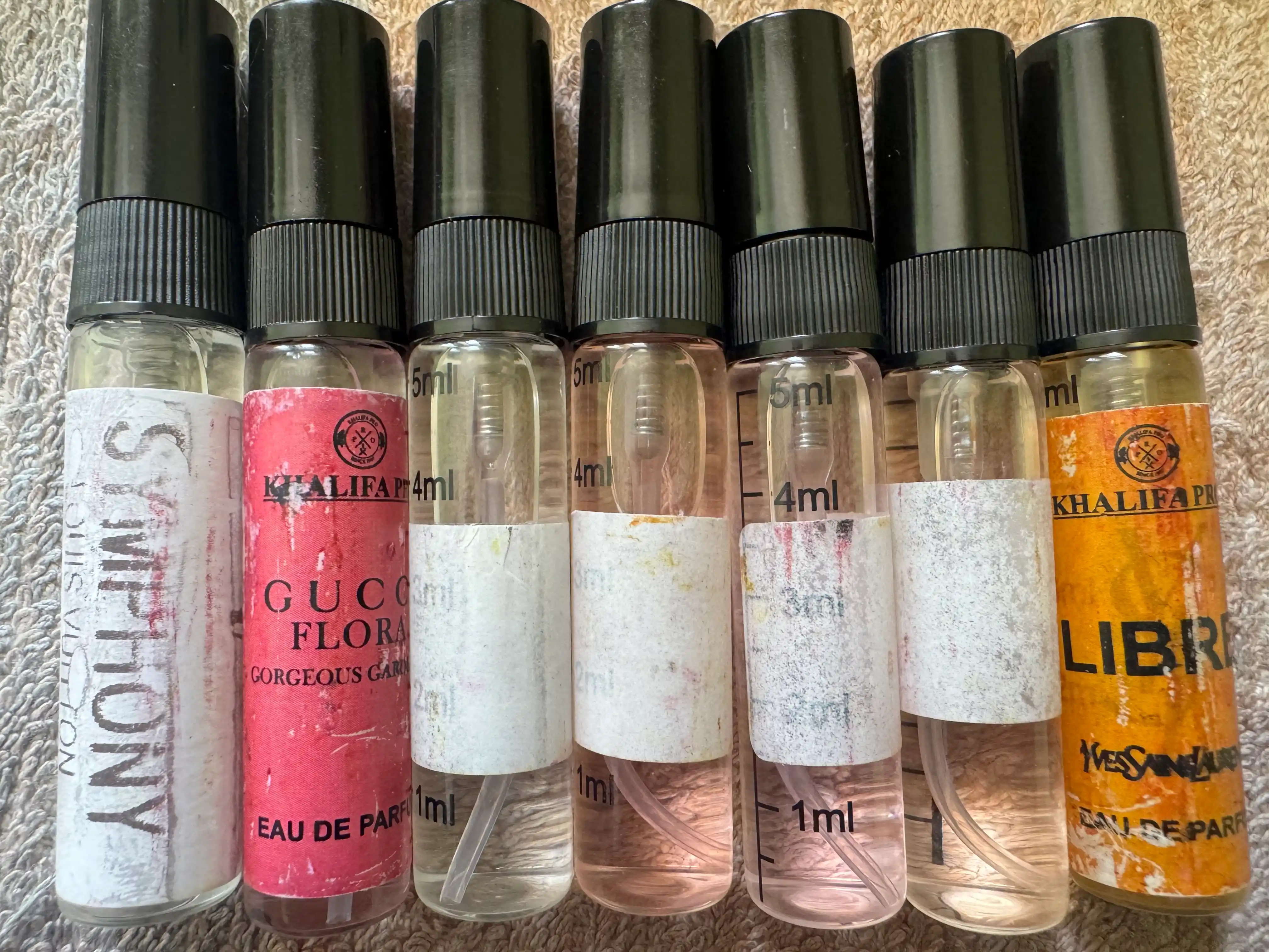 Набор духов для женщин Libre Lost Cherry Gucci Flora, Miss Dior, Devil's Intrigue, 6в1 suv
