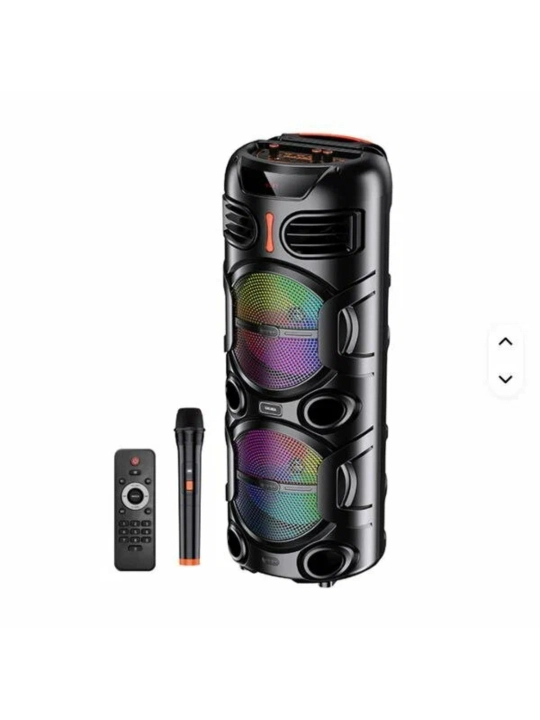 Bluetooth karnay Kakusiga KK-8211, mikrofon va pult bilan, RGB chiroqli