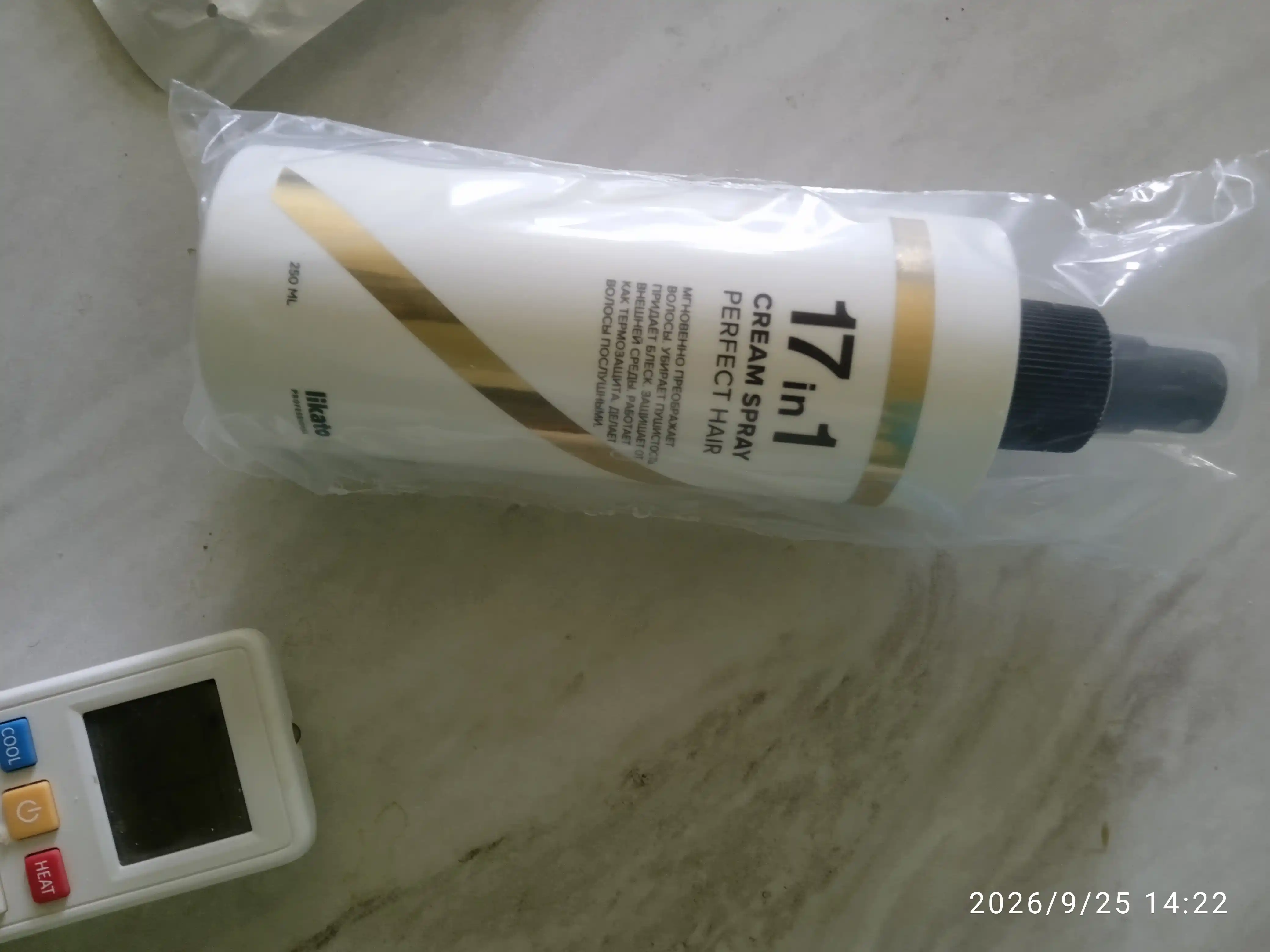Spray soch kremi, 17 tasi 1 da, Likato, ko'p funktsiyali, termal himoya, 250 ml, 799862